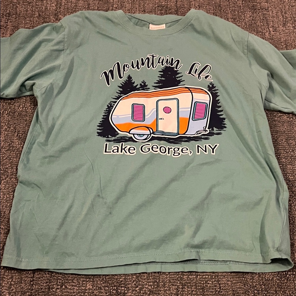 Mountain Life T-Shirt - Green